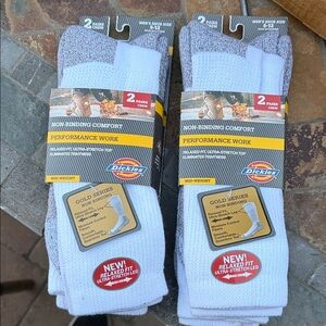 Dickies non-binding comfort performance socks